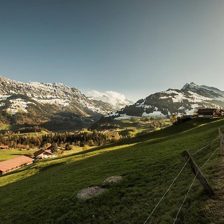 Chalet Bergwelt Frutigen Exterior foto