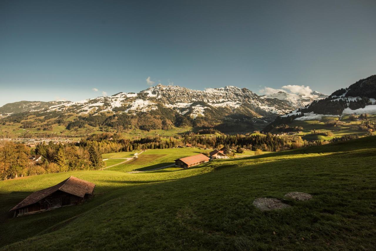 Chalet Bergwelt Frutigen Exterior foto